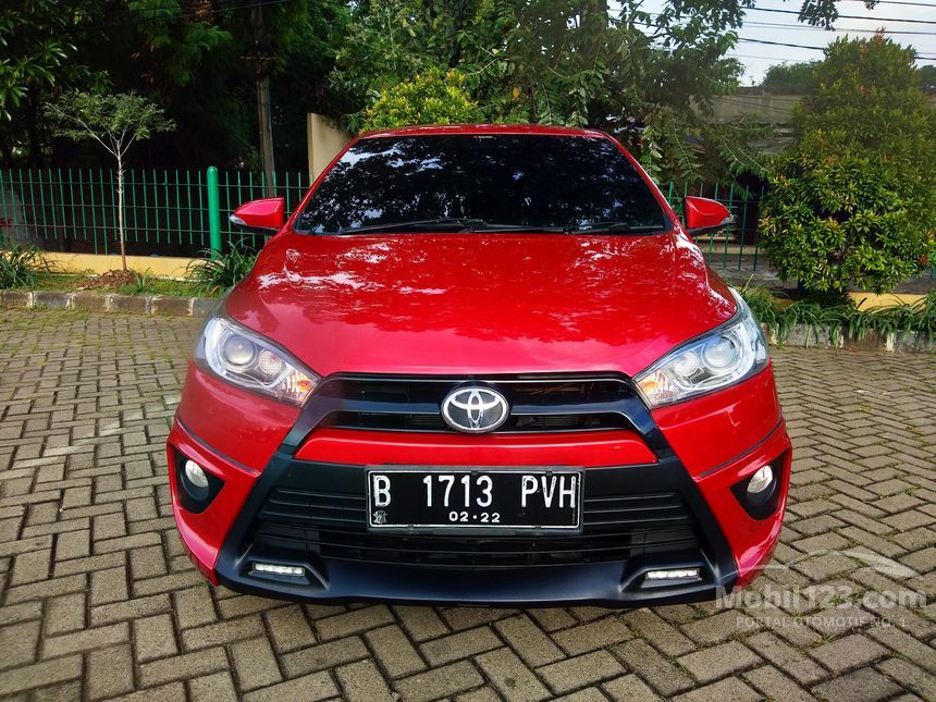 Jual Mobil Toyota Yaris 2015 Trd Sportivo 1 5 Di Banten Automatic Hatchback Merah Rp 148 500 000 6562920 Mobil123 