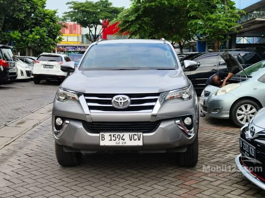 Jual Mobil Toyota Fortuner 2017 VRZ 2.4 di DKI Jakarta Automatic SUV Silver Rp 350.000.000