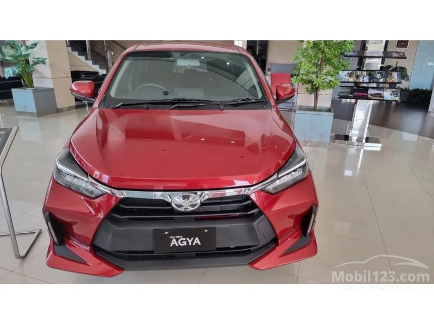 Jual Mobil Toyota Agya 2023 GR Sport 1.2 di DKI Jakarta Automatic Hatchback Marun Rp 221.500.000