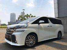 VELLFIRE 2.5 ZG 2015 2016 WHITE ON BLACK TDP 150JT