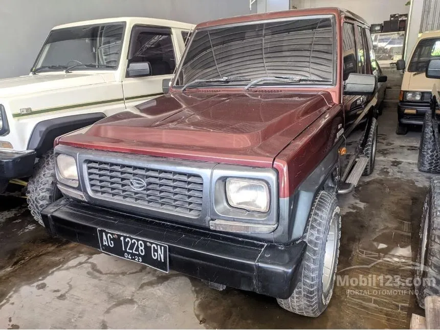 Jual Mobil Daihatsu Feroza 1995 1.6 di Jawa Timur Manual Jeep Marun Rp 45.000.000