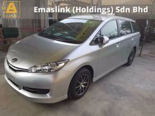 2013 Toyota Wish 1.8 (A) UNREG LOCAL AP Rear Camera (PRICE INCL GST)
