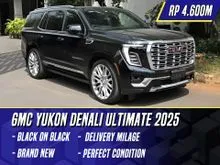 2025 GMC Yukon 6.2 Denali Ultimate SUV Black Hitam
