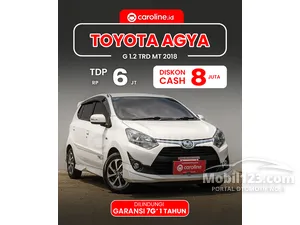 2018 Toyota Agya 1.2 G Hatchback