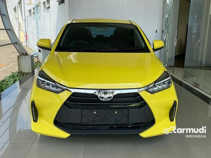 Jual Mobil Toyota Agya 2024 G 1.2 di Banten Automatic Hatchback Kuning Rp 160.400.000