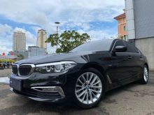 2018 BMW 530i 2.0 Luxury Sedan New Model G30 Black On Saddle Tan TOTAL DP 200JT HARGA MIRING KONDISI MULUS LIKE NEW #CECILIAAUTO