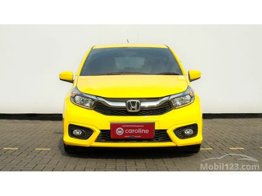 Jual Mobil Honda Brio 2020 Satya E 1.2 di Banten Automatic Hatchback Kuning Rp 152.000.000