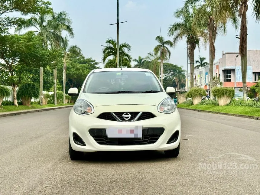Jual Mobil Nissan March 2015 1.2L 1.2 di Banten Automatic Hatchback Putih Rp 92.000.000