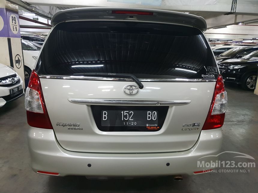 Jual Mobil Toyota Kijang Innova 2010 G Luxury 2.0 di DKI ...
