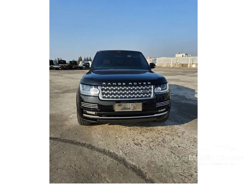 Jual Mobil Land Rover Range Rover 2013 Autobiography LWB 5.0 di DKI Jakarta Automatic SUV Hitam Rp 1.550.000.000