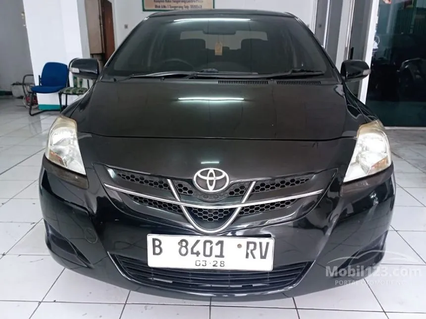Jual Mobil Toyota Vios 2007 E 1.5 di Banten Manual Sedan Hitam Rp 79.900.000