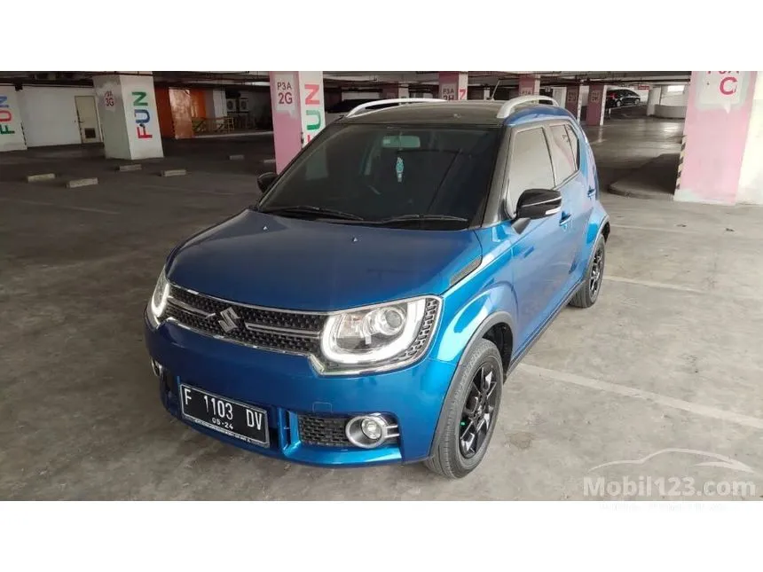Jual Mobil Suzuki Ignis 2019 GX 1.2 di DKI Jakarta Manual Hatchback Biru Rp 117.000.000