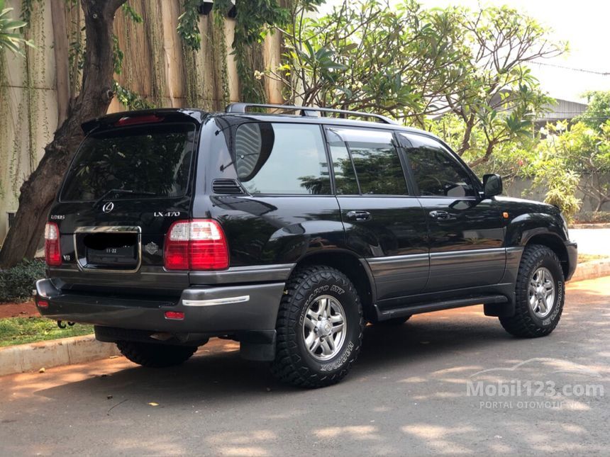Jual Mobil Lexus LX470 2001 4.7 di DKI Jakarta Automatic SUV Hitam Rp