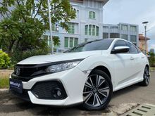 2018 Honda Civic 1.5 E Hatchback Nik2018 White On Black Km20rb Antik #AUTOHIGH #BEST OFFER