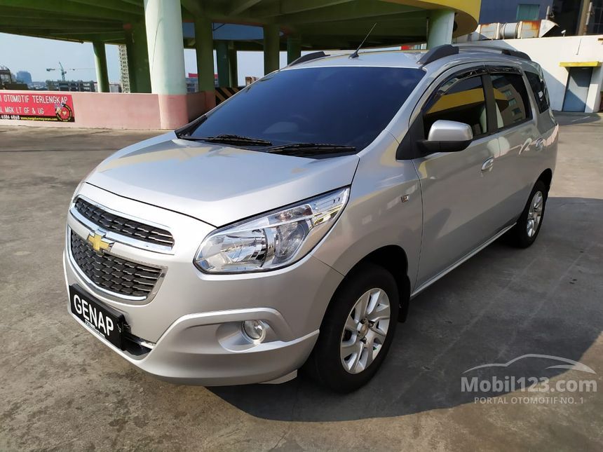 Jual Mobil Chevrolet Spin 2013 LTZ 1.2 Di DKI Jakarta Manual SUV Silver ...