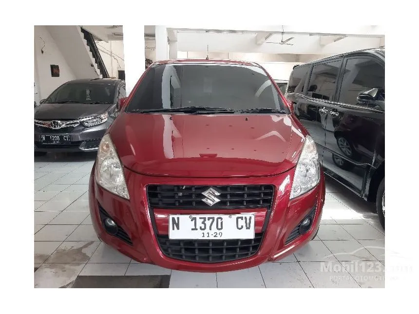 Jual Mobil Suzuki Splash 2011 1.2 di Jawa Timur Manual Hatchback Merah Rp 115.000.000