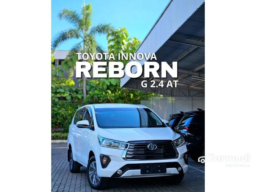 Jual Mobil Toyota Kijang Innova 2024 G 2.4 di Banten Automatic MPV Putih Rp 411.900.000