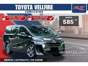 2019 Toyota Vellfire 2.5 G MPV