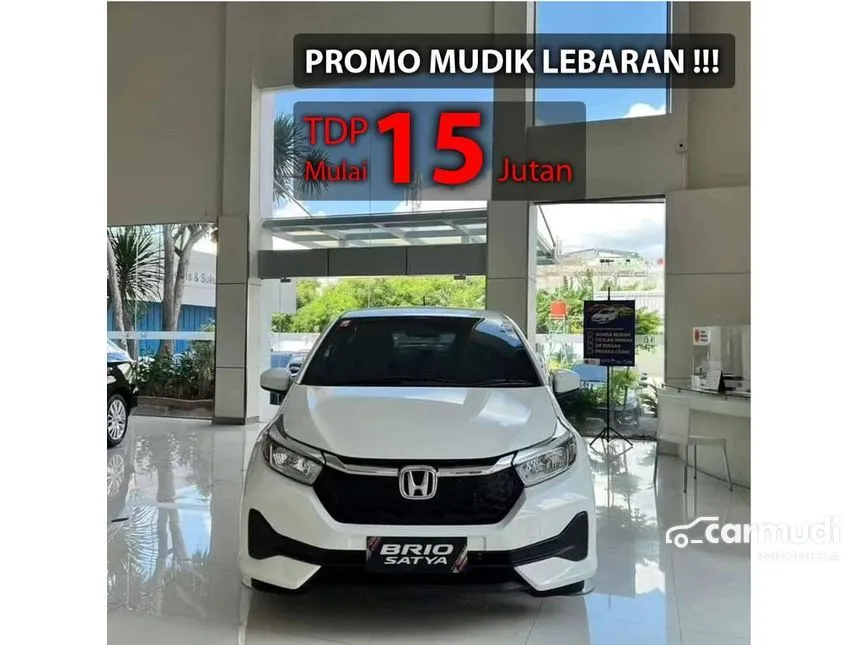 Jual Mobil Honda Brio 2024 E Satya 1.2 di DKI Jakarta Automatic Hatchback Putih Rp 139.000.000