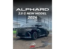 2024 Toyota Alphard 2.5 G (Premium Color) MPV