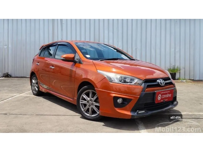 Jual Mobil Toyota Yaris 2016 TRD Sportivo 1.5 di Jawa Barat Automatic Hatchback Orange Rp 148.000.000