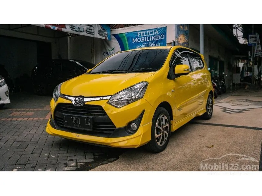 Jual Mobil Toyota Agya 2019 TRD 1.2 di Jawa Timur Automatic Hatchback Kuning Rp 137.500.000