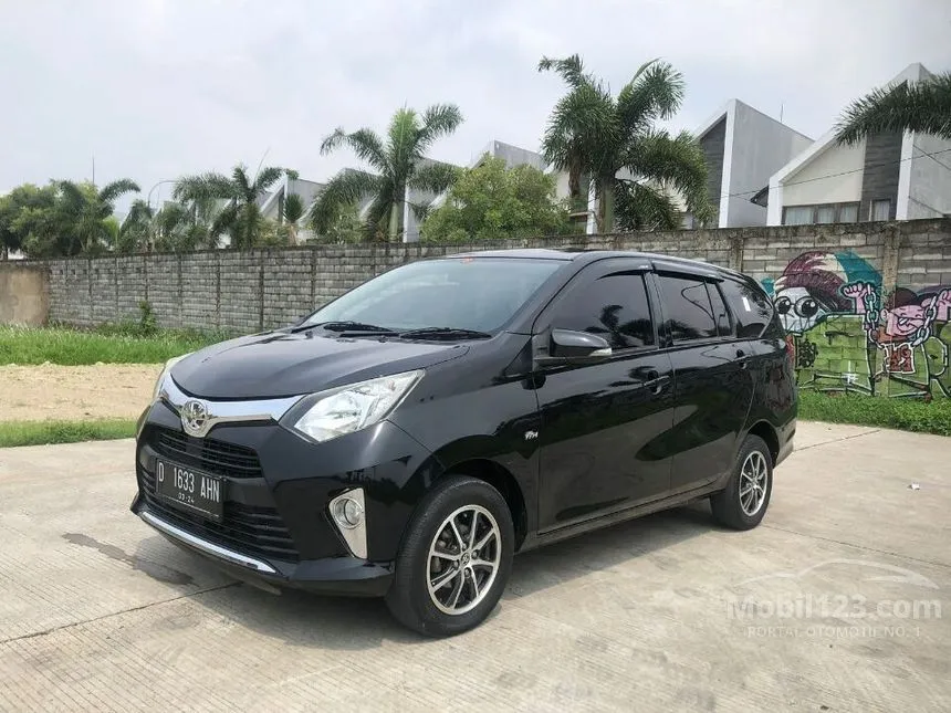 Jual Mobil Toyota Calya 2019 G 1.2 di Jawa Barat Manual MPV Hitam Rp 115.000.000