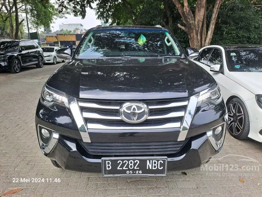 Jual Mobil Toyota Fortuner 2019 VRZ 2.4 di Banten Automatic SUV Hitam Rp 389.000.000