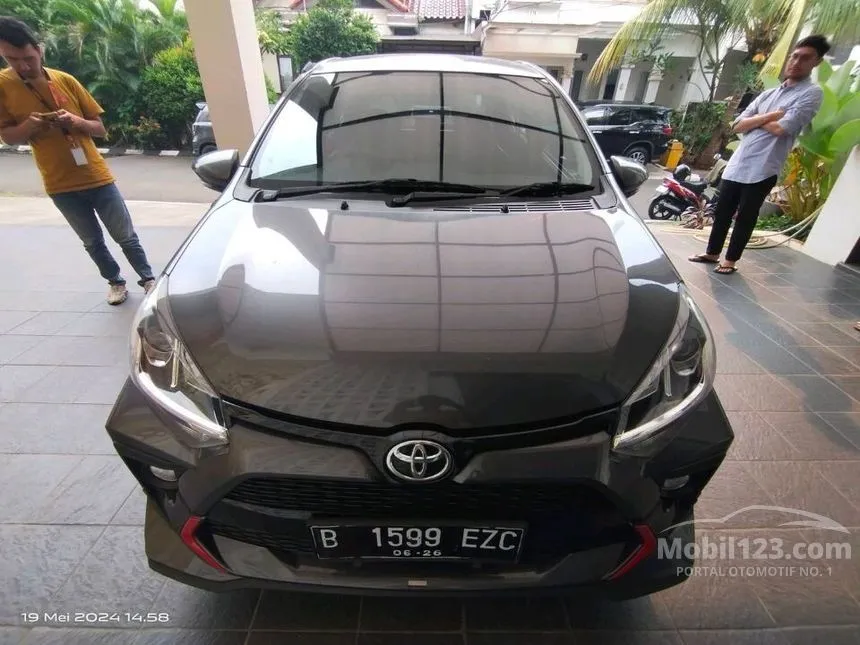 Jual Mobil Toyota Agya 2021 TRD 1.2 di DKI Jakarta Automatic Hatchback Abu