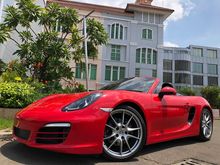2014 Porsche Boxster 2.7 981 Convertible Nik2014 Red On Black Km2000 Cabrio TDP.375JT