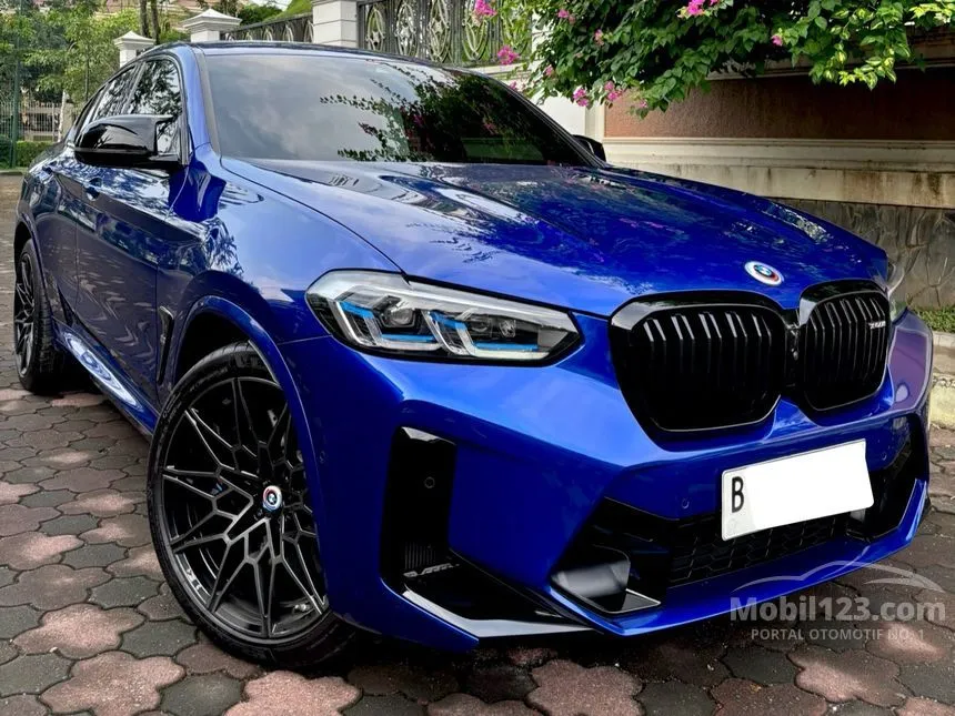 Jual Mobil BMW X4 2022 M Competition 3.0 di Jawa Timur Automatic SUV Biru Rp 1.875.000.000