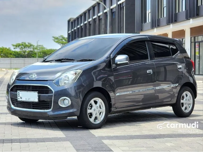 Jual Mobil Daihatsu Ayla 2016 M 1.0 di Banten Manual Hatchback Abu