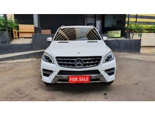 BEST DEAL - Mercedes Benz ML400 AMG (W166) 4Matic ATPM 3.0 AT 2014 White on Black - Tangan Pertama - 30ribuan Miles - Service Record