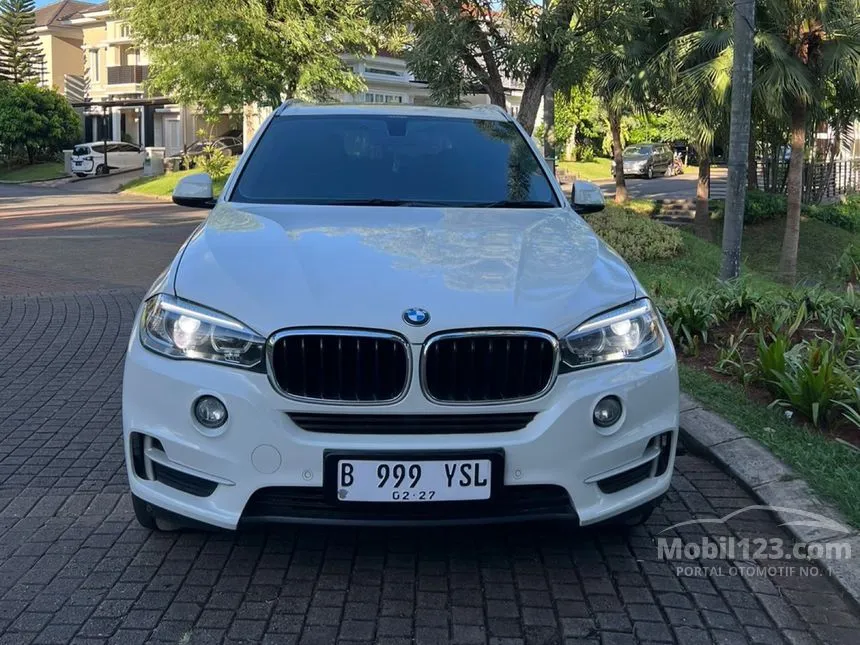 Jual Mobil BMW X5 2017 xDrive25d 2.0 di Banten Automatic SUV Putih Rp 550.000.000