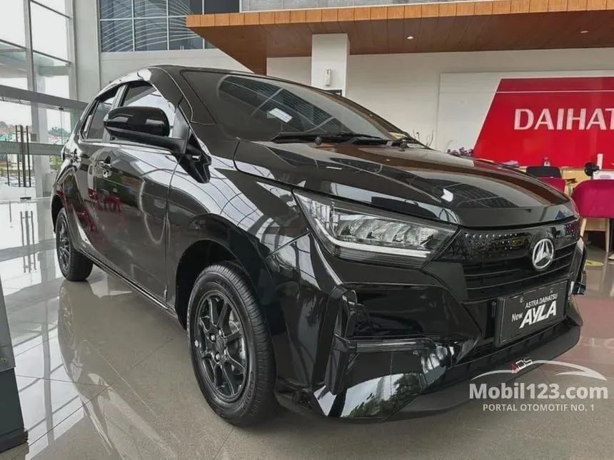 Jual Mobil Daihatsu Ayla 2023 R ADS 1.2 di Banten Automatic Hatchback Hitam Rp 190.000.000