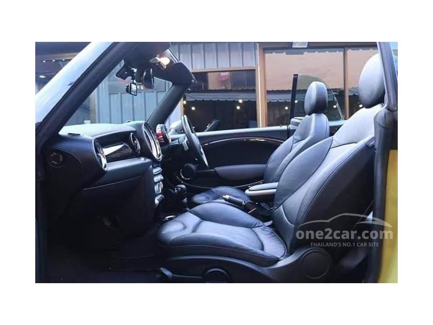 Mini Cooper 2009 R57 Convertible S 1.6 เกียร์อัตโนมัติ สีเหลือง ...