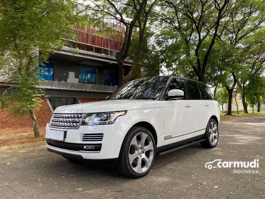 Jual Mobil Land Rover Range Rover 2014 Vogue 3.0 di DKI Jakarta Automatic SUV Putih Rp 1.550.000.000
