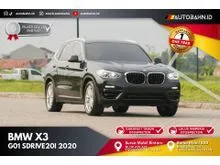 2020 BMW X3 2.0 sDrive20i SUV Black on Black Service Record Garansi Bebas Tabrak Banjir