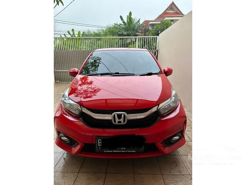 Jual Mobil Honda Brio 2019 Satya E 1.2 di Banten Automatic Hatchback Merah Rp 156.000.000