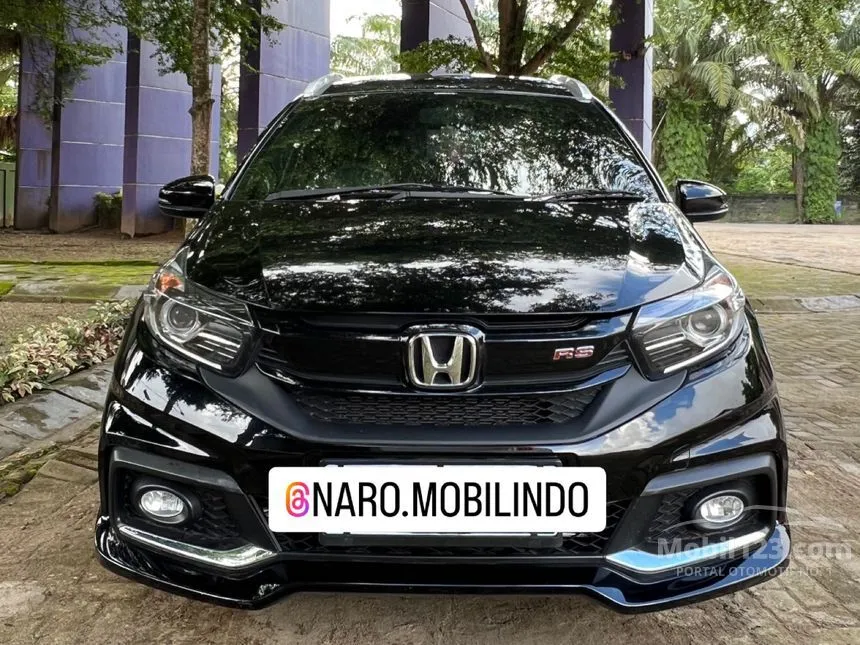 Jual Mobil Honda Mobilio 2021 RS 1.5 di Sumatera Selatan Manual MPV Hitam Rp 195.000.000