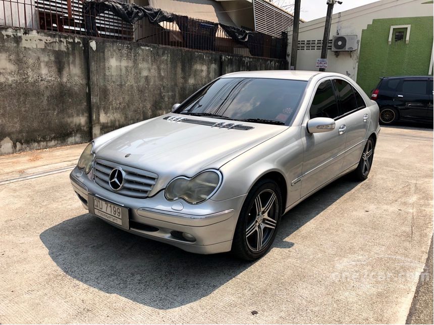 2001 Mercedes-Benz C200 Kompressor 2.0 W203 (ปี 01-07) Elegance Sedan ...