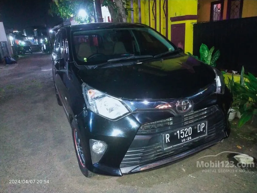 Jual Mobil Toyota Calya 2017 G 1.2 di Jawa Tengah Automatic MPV Hitam Rp 113.000.000