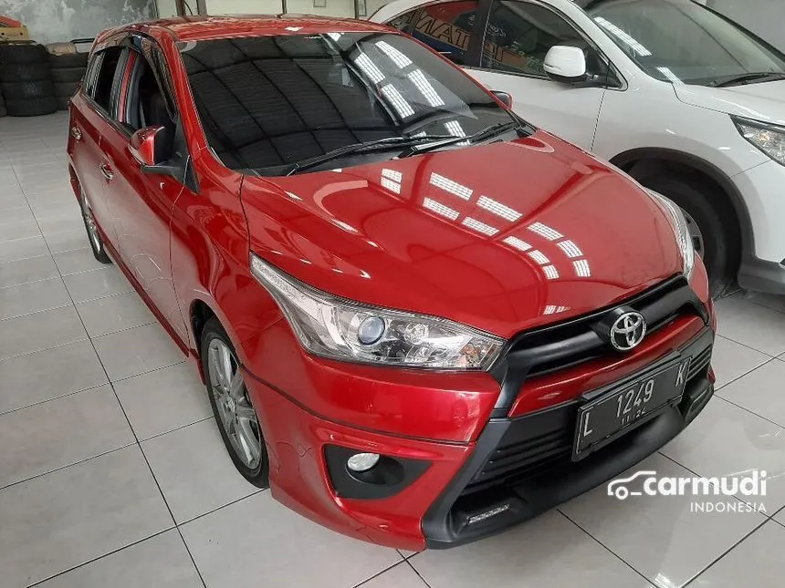 Jual Mobil Toyota Yaris 2016 TRD Sportivo 1.5 di Jawa Timur Manual Hatchback Merah Rp 183.000.000