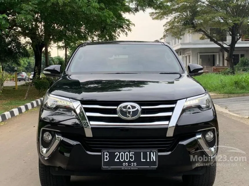 Jual Mobil Toyota Fortuner 2018 VRZ 2.4 di DKI Jakarta Automatic SUV Hitam Rp 387.000.000
