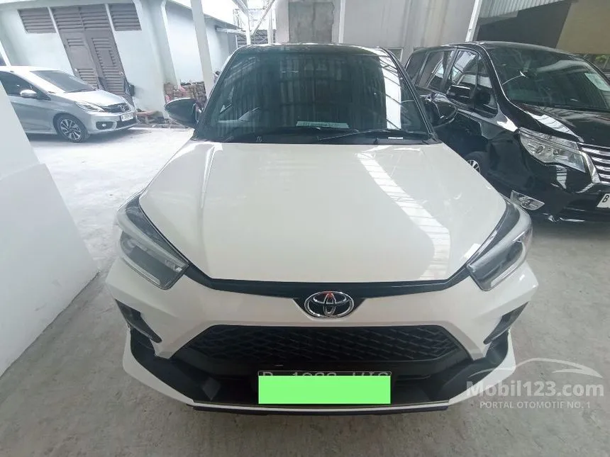 Jual Mobil Toyota Raize 2021 GR Sport TSS 1.0 di Banten Automatic Wagon Putih Rp 217.000.000