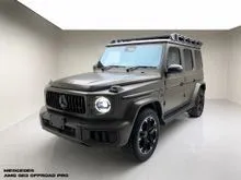 2026 Mercedes-Benz AMG G63 4.0 Offroad Pro SUV MERCY G 63 V8 BiTurbo. MAGNO OLIVE GREEN On CATALANA BEIGE. CASH PRICE BEST DEAL NEGO YA. LIMITED ITEM
