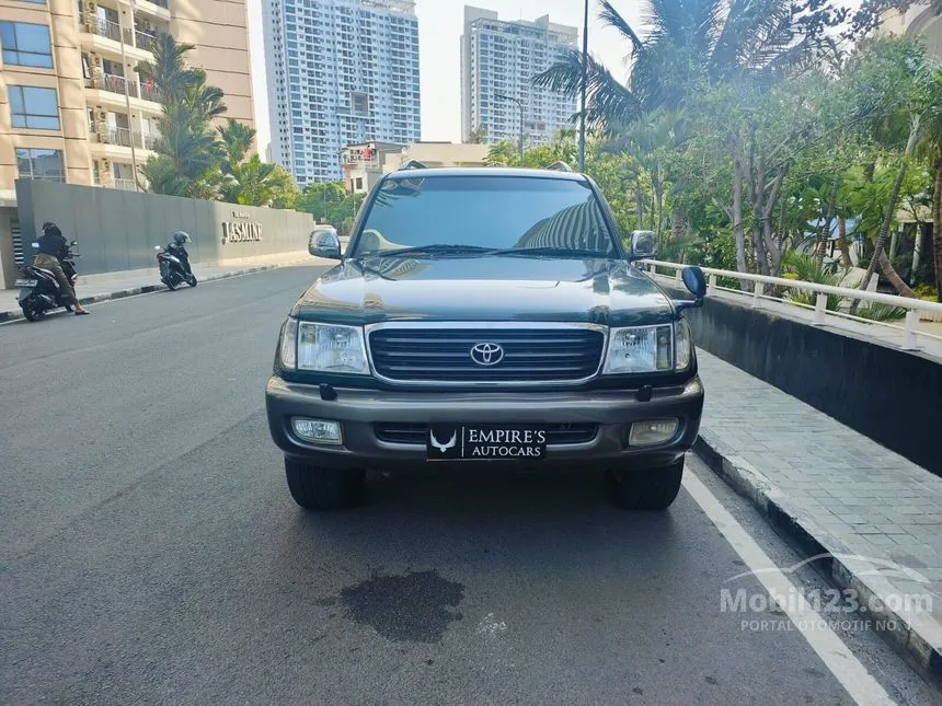 Jual Mobil Toyota Land Cruiser 2002 VX Limited 4.2 di DKI Jakarta Automatic SUV Hijau Rp 549.000.000