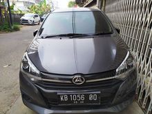 Daihatsu Ayla X Manual 2017 silver metalik
