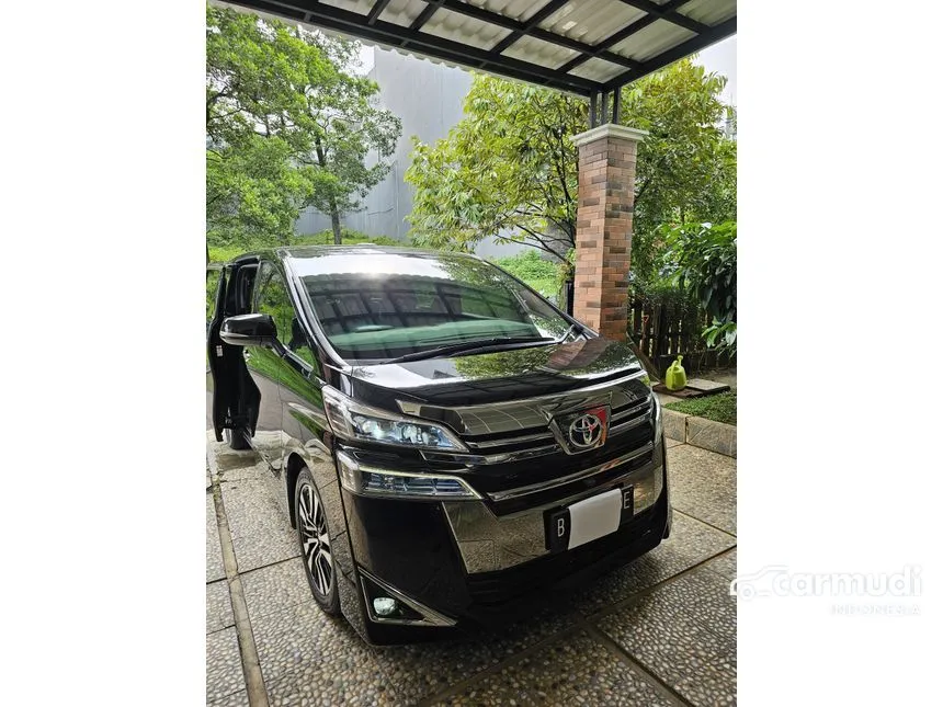Jual Mobil Toyota Vellfire 2019 G 2.5 di DKI Jakarta Automatic Van Wagon Hitam Rp 910.000.000