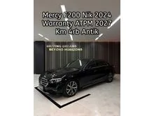 2024 Mercedes-Benz E200 2.0 Exclusive Line Sedan